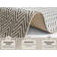 Flatweave Ivory/Grey Rug-48421134
