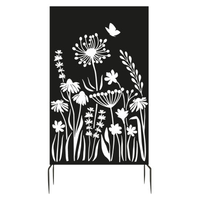 Privacy Screen Flowers