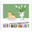 Bookshelf Giclee Print by Dana Gibson