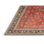 Tapis traditionnel rouge / bleu marine Franka-1410043844