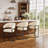 26" Counter Height Bar Stools,White PU Leather Black Metal Base-1655200451-1655200440