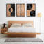 Circular - 3 Piece Single Picture Frame Painting Set on Wood