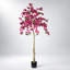Bougainvillier artificiel de 1,80 m avec pot en plastique