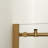Massa 56" - 60"W x 76" H Single Sliding Frameless Shower Door