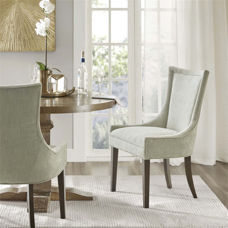 Chaise de salle à manger (ensemble de 2), Vert clair