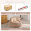 Fauteuil à billes surdimensionné pour adultes, canapé-lit simple en forme de noix avec mousse de compression-130373391