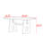 French style solid wood dining table-108582154