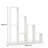 Geometric Step 4-Tier Open Bookcase