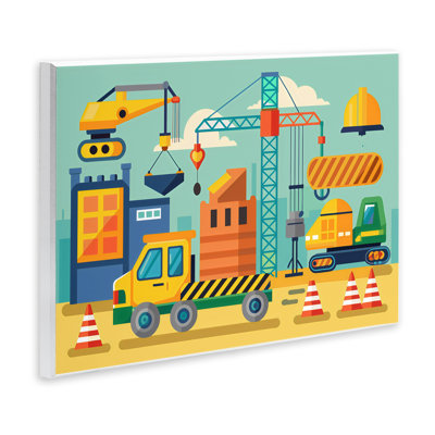 Industrial Construction Site Wall Plaque, design by Creative Studio