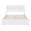 Lit plateforme en bois massif francoise avec pied de lit assorti Francoise-1111206085-1101651837