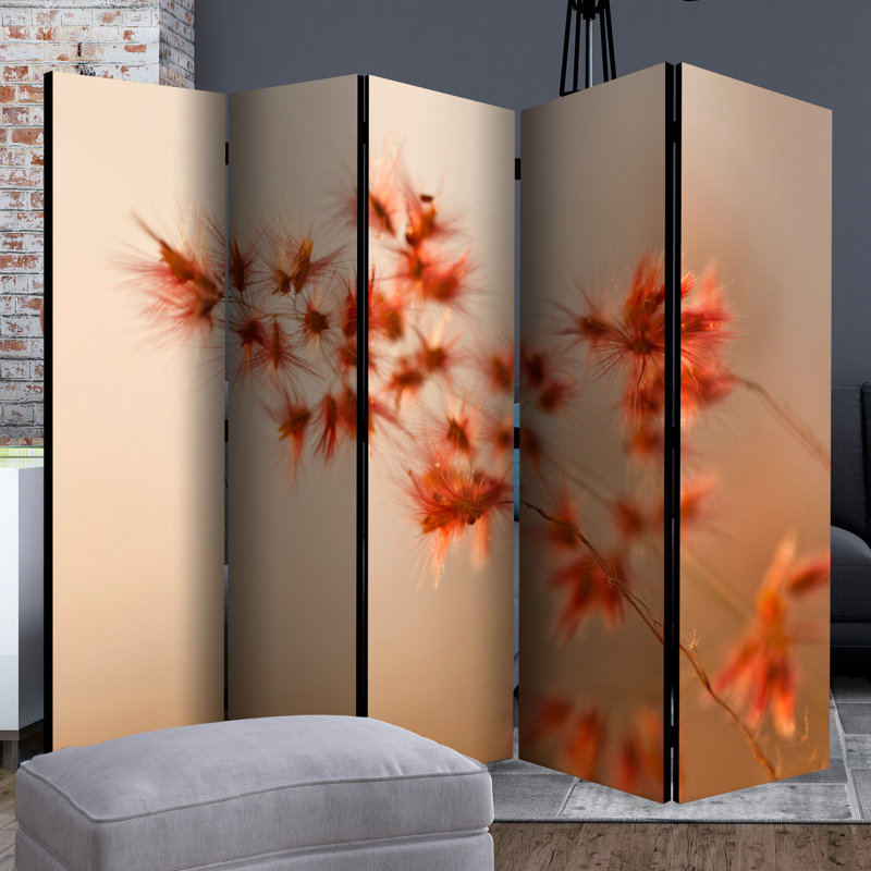 Mosig 172cm H Solid Wood Folding Room Divider, 5