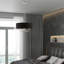 Lustre suspendu 5 lumières en laiton antique-150703042