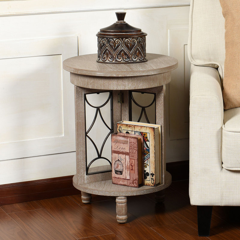 Table de bout avec rangement Rosemellia