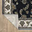 Tapis bleu marine / ivoire Sorusch-508837978