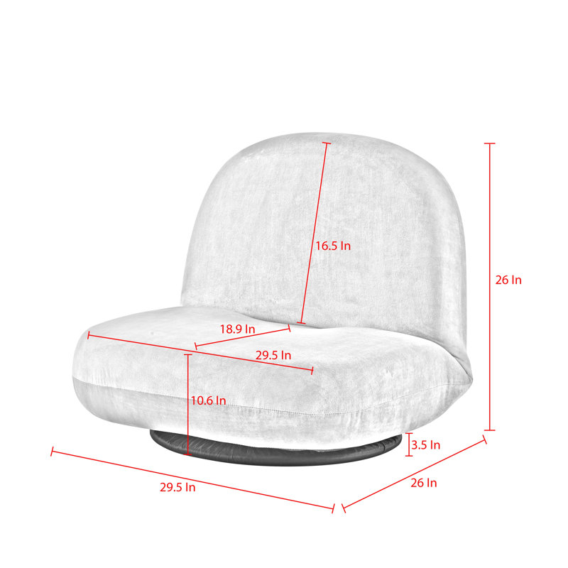 Fauteuil inclinable moelleux / lavabo, lavande, Rose