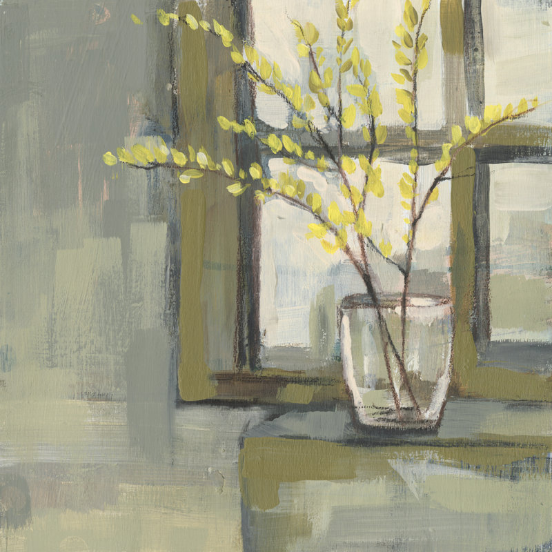 Signe du printemps I, H 12 po x l 12 po