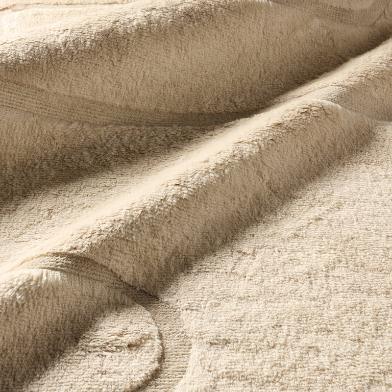 Jaipur Living Sarra Handwoven Modern/Contemporary Ivory Shag Area Rug (8'X10'), Rectangle 10' x 14'