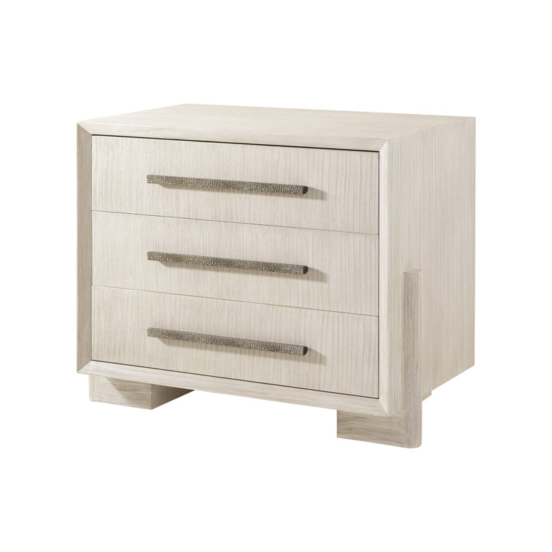 Urbane 3 Drawer Nightstand, Sundew