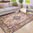 Vintage Bohemian Persian Non-slip Washable Area Rug-1927428279