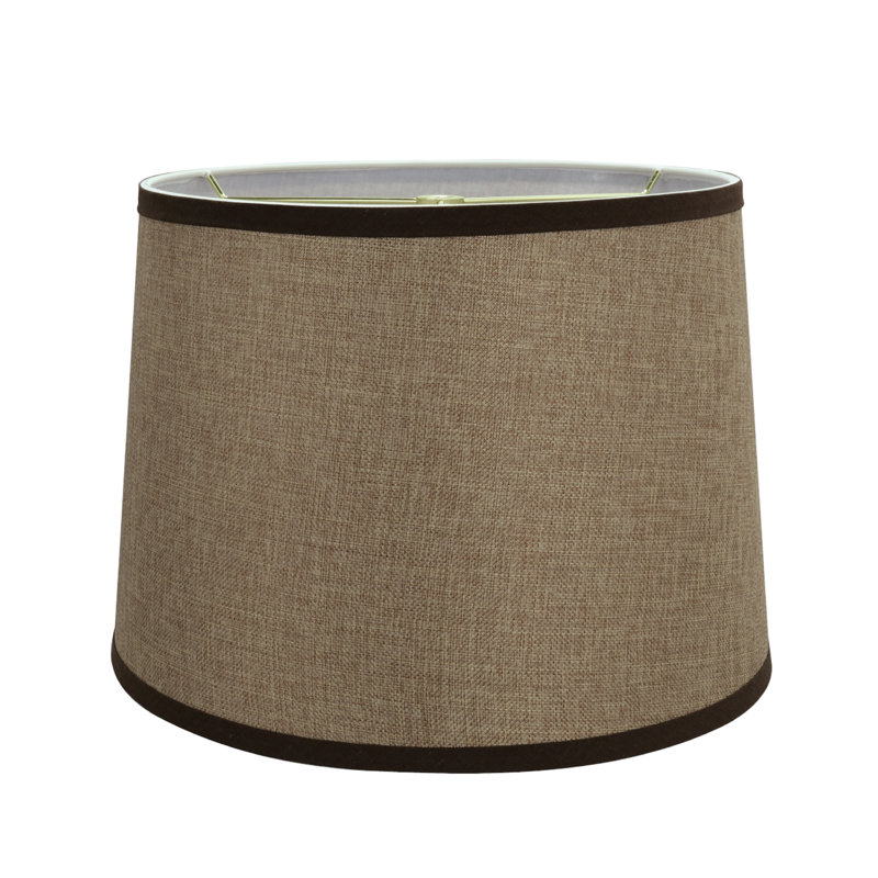 10'' H Linen Empire Lamp Shade, Straw Yellow