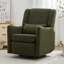 Chaise pivotante avec un coussin et une base en métal-268817832