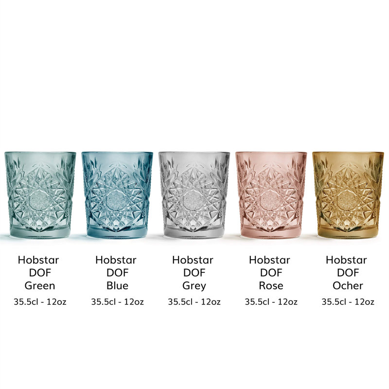 Rüdiger 355ml Drinking Glass Set, Pink