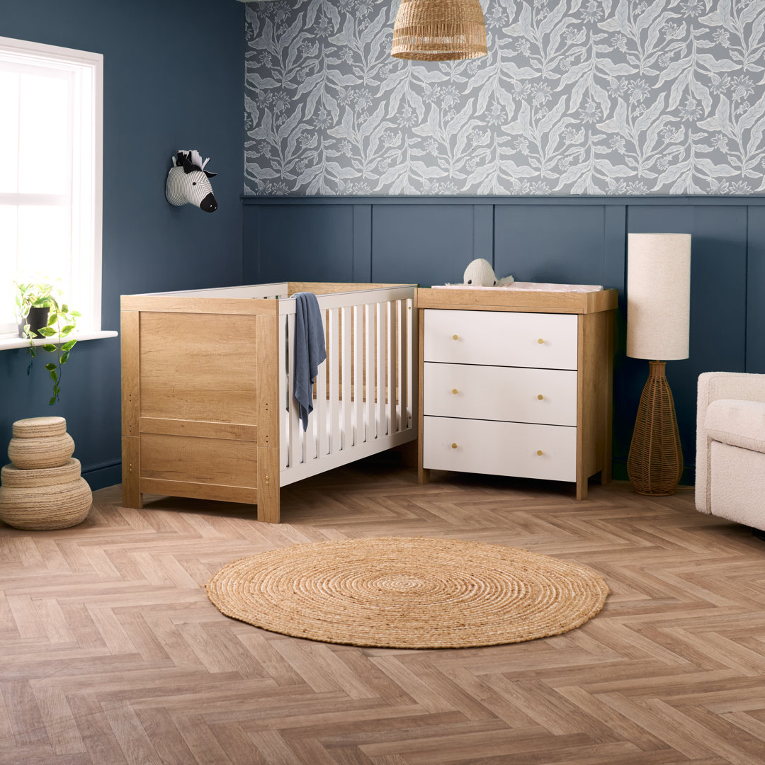 Nika 2 Piece Room Set - Oak & White
