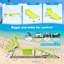 Chaises longues 3-en-1 robustes avec chaise longue
