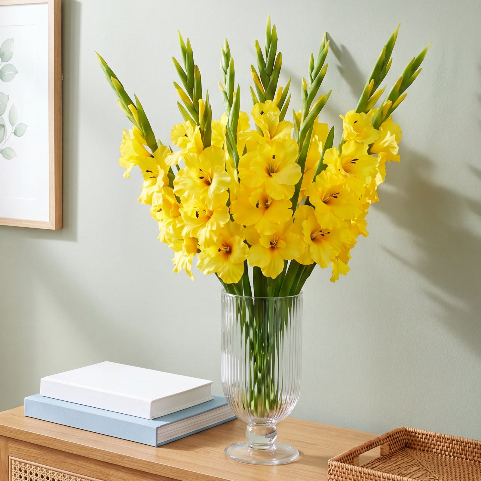 Gladiolus Floral Stems, Yellow