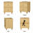 Lysiane 2 - Drawer End Table-1795517586