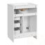 Meuble-lavabo avec lavabo, 1 porte et 3 tiroirs-265250640