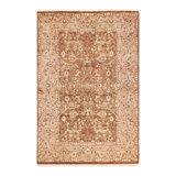 Classic One-of-a-Kind 4' 2" X 6' 2" Hand Knotted Area Rug