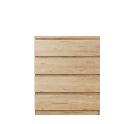 Ensemble de rangement à 4 tiroirs pour chambre à coucher, salon, ensemble de 2