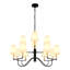 Lustre de salon avec 12 lumières Stackhouse