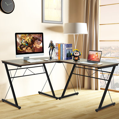 Bureau en L pour bureau à domicile