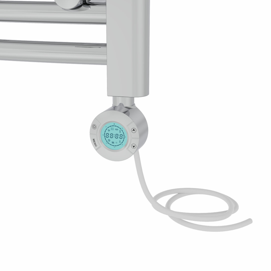 Curved Prefilled Electric Heated Towel Rail