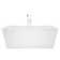 Allure 66-7/8 in. L x 31-1/2 in. W x 22-7/8 in. H Freestanding Acrylic Bathtub
