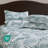 5-Piece Oversized Jacquard Matelasse Leaf Damask Bedspread Set Textured Dot Scalled Edge Border-116270518-116270520