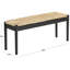 Banc en jonc marin de Ridgewood