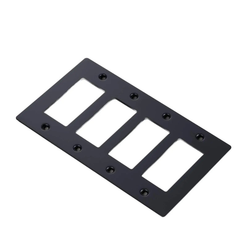 Plaque 4G / sans logo, Noir, noir, noir, noir
