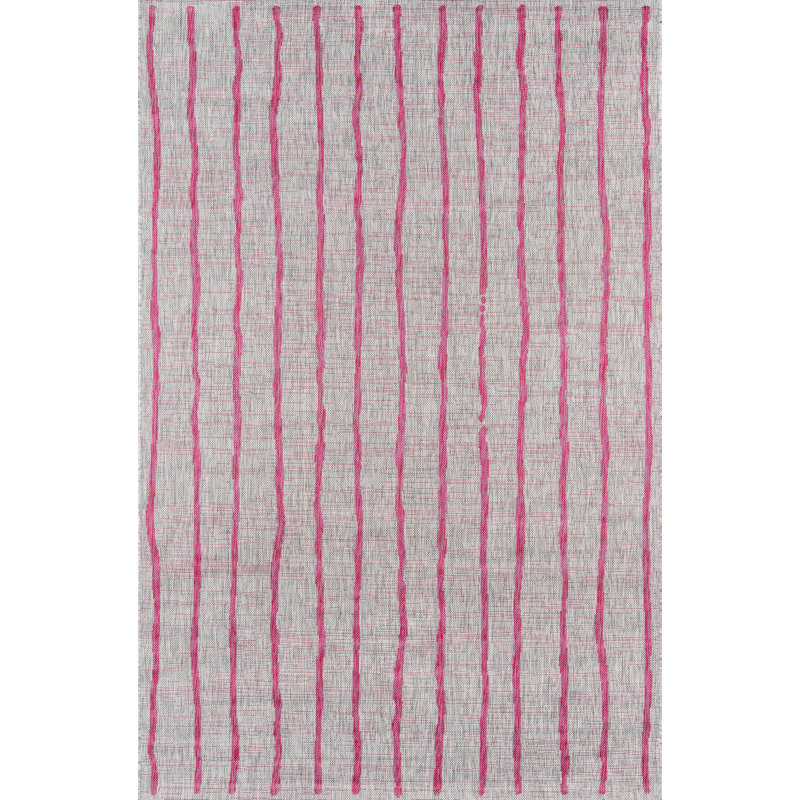 Tapis intérieur / extérieur à motif géométrique Sicily, Rectangle 7 pi 10 po x 10 pi 10 po