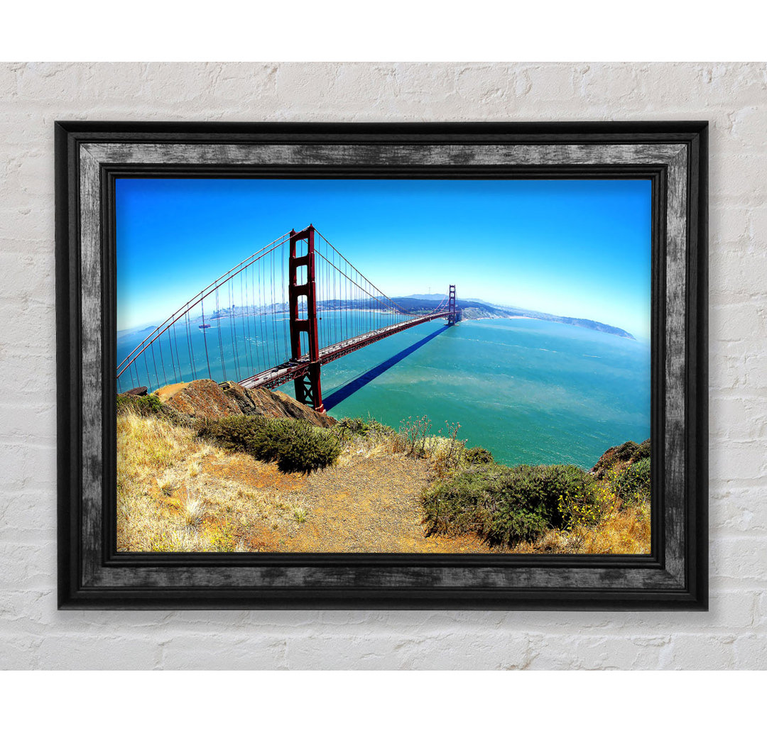 Golden Gate Bridge Days - Bilderrahmen Kunstdrucke