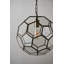 Amwell 1 - Light Antique Brass Sphere Pendant
