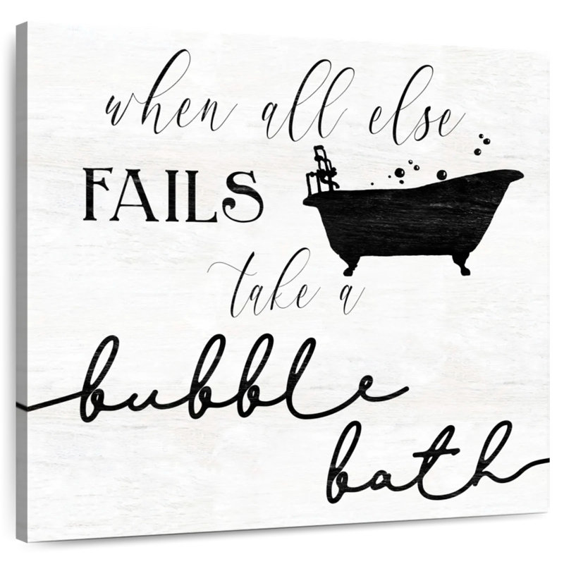 Tergel Take A Bubble Bath, 33" H x 33" W
