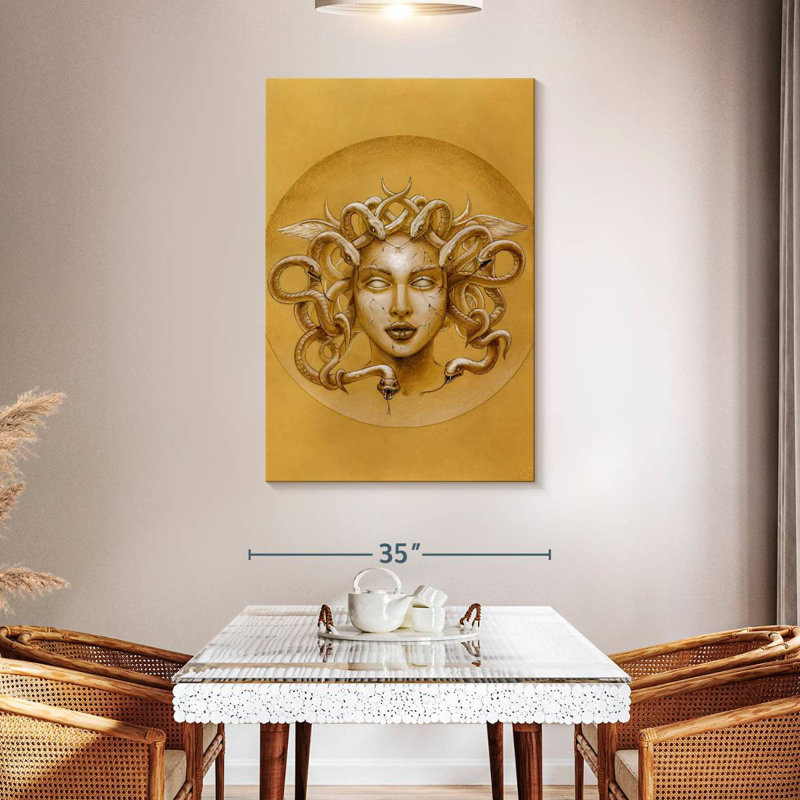 Kelan The Medusa, 48" H x 32" W