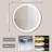 24" LED Bathroom Mirror with Lighting,Round Mirror with Lighting,Bathroom Wall Mirror,3 Dimmable Light Colors,Bathroom Mirror with Touch Switch and Defogging,3000K-10000K