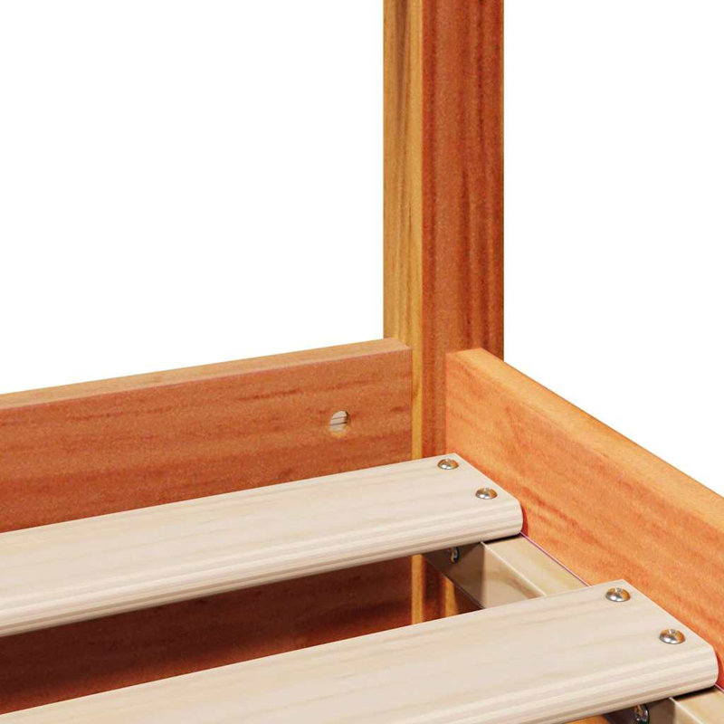 Storage Bed, Kingsize (5'), Wax Brown