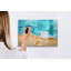Magnetic Memo Board Whiteboard - 60 x 40 cm - Includes Marker and Magnets - Sea Beach People