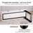 Large Vanity Desk with 3 Color Touch Screen Dimming Mirror, Retractable Makeup Dressing Table-926752813