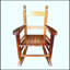Chaise Adirondack berçante en bois massif Cateluta Dossier à lattes robuste pour le confort et la sécurité Fabriqué en bois massif-170715403